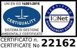 Certificazione UNI EN ISO 14001-2015