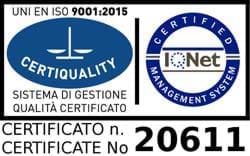 Certificazione UNI EN ISO 9001-2015